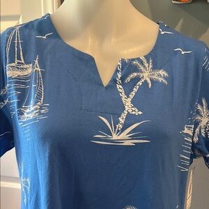 Link Blue and White Nautical  Sundress